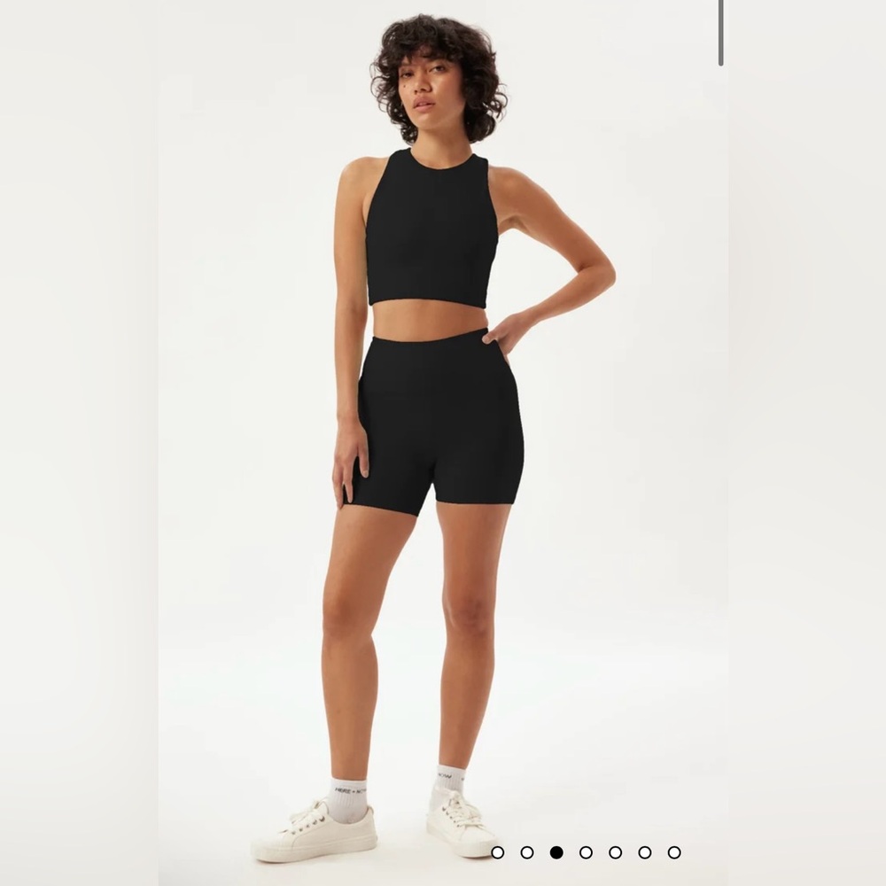 Girlfriend Collective Rib High-Rise Run Short